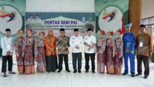 Asisten Ekbang Buka Pentas Seni PAI Tingkat SMP Kabupaten Asahan