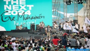 Ribuan Kader dan Relawan Deklarasi Gus Muhaimin Capres 2024 di Sidoarjo