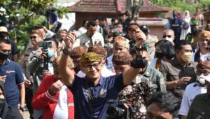 Nilai ADWI 2022 di Tirta Agung, Sandiaga Uno  Dorong Pengunjung Rojali Via Ekraf