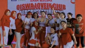 Miyabie Diundang QLC Pandu Senam Aerobik di Sampang
