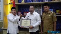 Kontribusi Terhadap PAI, Bupati Sampang Raih Penghargaan dari Kemenag RI