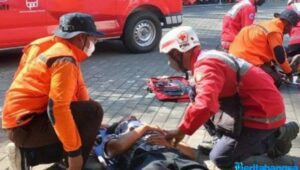 Antisipasi Bencana, BPBD Kota Blitar Gelar Simulasi di Pasar Legi