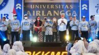 Gubernur Khofifah Pacu Semangat 8.232 Amerta Abiseka 2022 Maba Unair