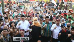 Isi Pesan Gubernur Khofifah kepada 1300 Peserta Perkemahan Moderasi Beragama