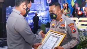 Sat Set Tangani Kecelakaan Menonjol, Sat Lantas Polres Jombang Raih Penghargaan Kakorlantas Polri