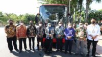 Bus Listrik Merah Putih E-Inobus, Siap Layani G20 dan Transportasi Jatim