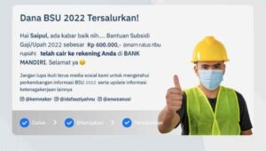 BSU 2022 Belum Cair ke Rekening, Ini Faktor Penyebabnya
