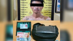 Pria Bertato Ditangkap Reskrim Polsek Gubeng, Ini Kasusnya