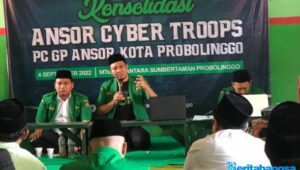 Hadapi Era Digital, Cyber Ansor Kota Probolinggo Bekali Kader Melek Medsos