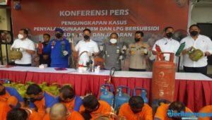 Polda Jatim Amankan Lahgun BBM dan LPG Bersubsidi