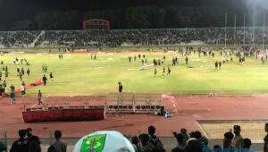 Persebaya Tumbang dari Rans FC, Bonek Mania Rusak Stadion Gelora Delta