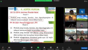 Tim KKN ITS Bantu Sertifikasi Halal Belasan UMKM