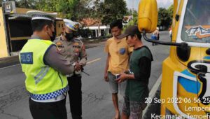 Awas, Sopir-sopir Masuk Lumajang Wajib Tahu Jika Tak Mau Ditilang