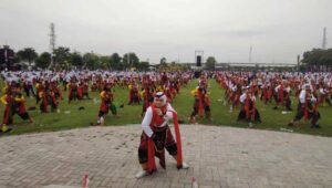 Ribuan Penari Remo Boletan di Jombang Pecahkan Rekor MURI