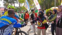 Gowes 1 Abad NU Satpol PP Bondowoso dan Bea Cukai Jember Gempur Rokile