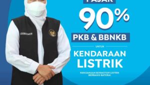 Wow, Pemprov Jatim Diskon 90 % Pajak Motor Listrik