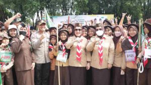Bupati Resmi Buka Jelajah Santri VII Jatim LP Ma’arif NU Bojonegoro