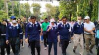 Bupati Bojonegoro dan Jajaran Forkopimda Jalan Santai Peringati Harjapro Jatim ke- 77
