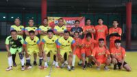 Kapolres Lumajang Futsal Bareng dengan Awak Media