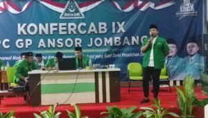 Dinamis, Gus Fiki Cucu Bupati Terpilih Nahkodai GP Ansor Jombang
