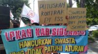 Puluhan Jukir Geruduk Kantor Dewan Tolak Adendum ISS