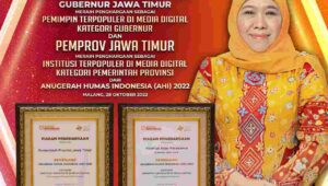 Khofifah, Gubernur Terpopuler AHI 2022