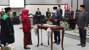 DPRD Kabupaten Blitar Lantik Nasikhah Jadi Anggota Hasil PAW