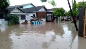 Sungai Kertosono Meluber, Rendam Rumah Warga Probolinggo