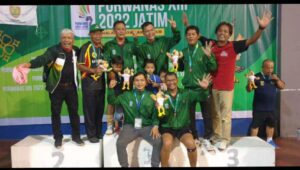 Tim Tennis Meja Beregu Jatim Sumbang Emas Pertama