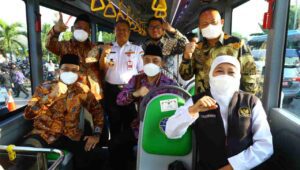Hari Pahlawan, Naik Bus Trans Jatim Sehari Penuh Gratis