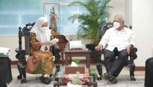 Bupati Bojonegoro Temui Menteri PUPR Bahas Percepatan Pembangunan Bendung Gerak Karangnongko