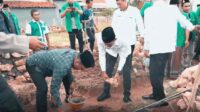 Bupati-Wabup Kompak Letakkan Batu Pertama Pembangunan Markas GP Ansor Sampang