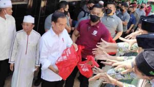 Presiden Tinjau Dampak Gempa di Ponpes Darul Falah Cianjur