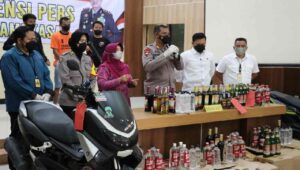 Jelang Nataru, Polres Pamekasan Ringkus 3 Tersangka Curanmor