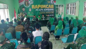 GPK Jombang Gelar Rapimcab Gus Edo Serahkan Surat Pengunduran Diri