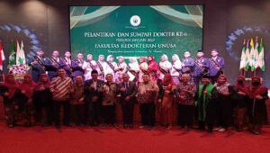 Unusa Lantik dan Ambil Sumpah Dokter Angkatan VI