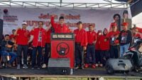 Puncak HUT ke-50, PDI Perjuangan Kota Probolinggo Ajak Ribuan Warga Jalan Santai