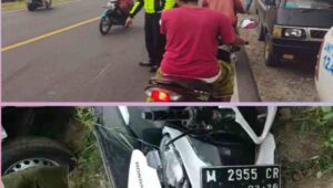 Pikap Seruduk Vario, Satu Orang Tewas