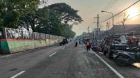 Dinas Perhubungan Pemkab Bojonegoro Berlakukan Dua Arah Jalan di Utara Pasar Kota Lama