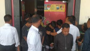 Bikin Onar saat Konvoi, Belasan Anggota Perguruan Silat di Jombang Diringkus Polisi
