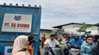 Upah Diturunkan, Buruh PT SS Utama Demo