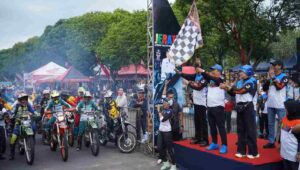 Ribuan Rider Trail dari Seluruh Indonesia Banjiri Kabupaten Jember