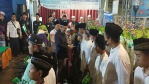 Sawahan Berselawat Sambut 1 Abad NU Ribuan Nahdliyin Padati Jalanan