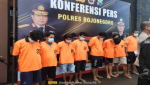 Polres Bojonegoro Jaring 8 Orang Maniak Narkoba Selama Januari