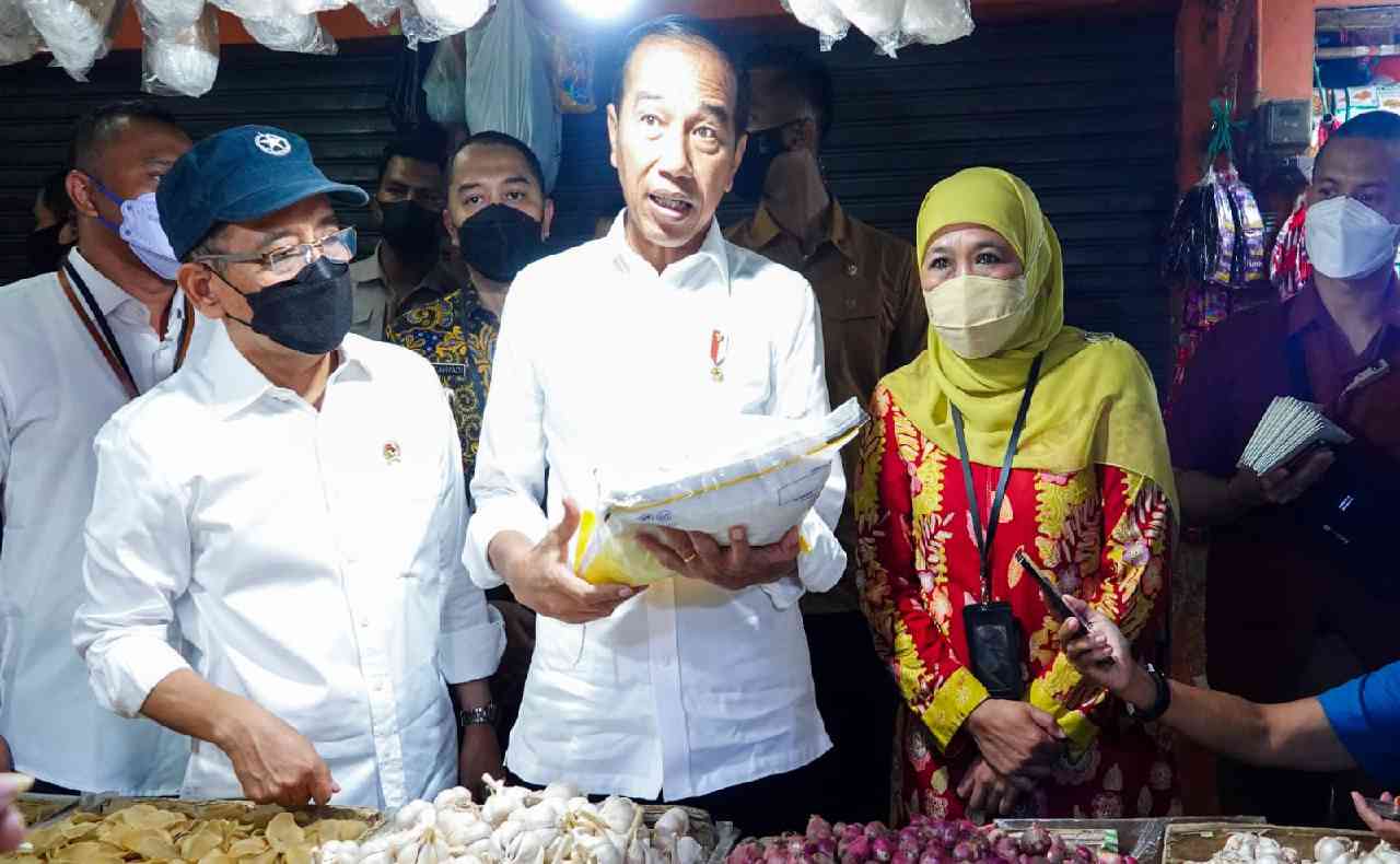 Sidak pasar Wonokromo