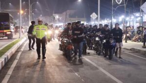 Satlantas Polres Bojonegoro Jaring Puluhan Motor Ber-knalpot Brong