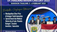 5 Pelajar Asal Jatim Torehkan Prestasi, Raih Dua Penghargaan di Ajang Bangkok IPITEx