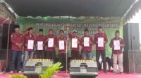 Resmikan Kantor PAC Benowo dan Sahkan SK PAC, Mantra Sajikan Kesenian Daerah