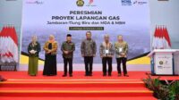 Proyek JTB dan Lapangan Gas MDH-MBH Diresmikan Wapres RI