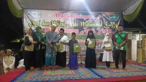 NU Care Lazisnu MWC NU Tandes Peringati Isra’ Mi’raj dan Santunan Anak Yatim